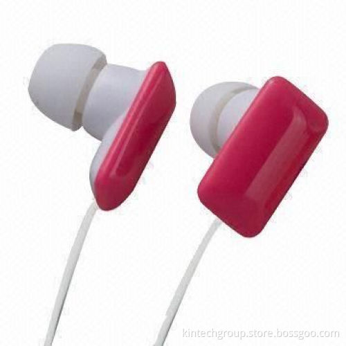 Wired Earphones, 9U Transducer, 120Hz to 16kHz Frequency Response, Customized Logos, for Gifts